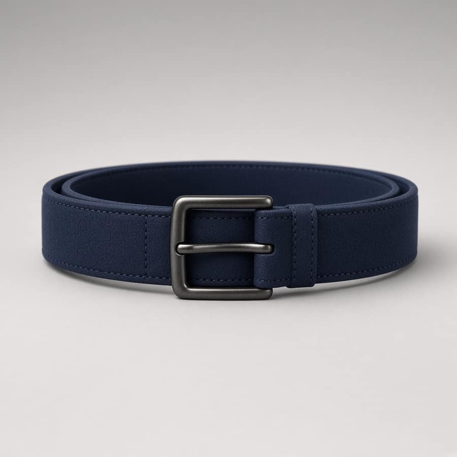 Matte Buckle Belt