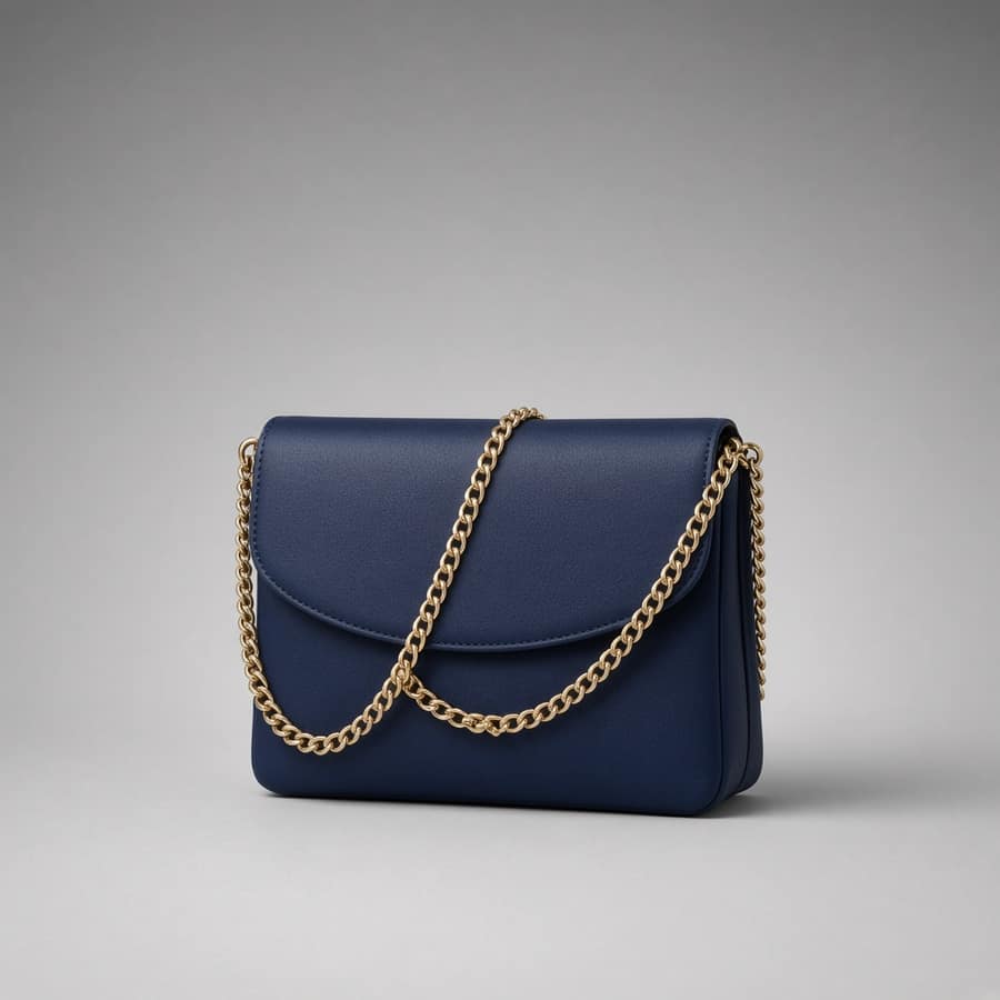 Saffron Chain Purse