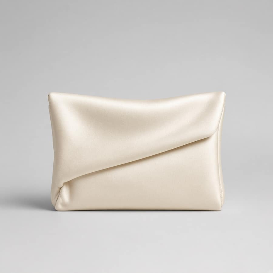 Satin Fold Purse